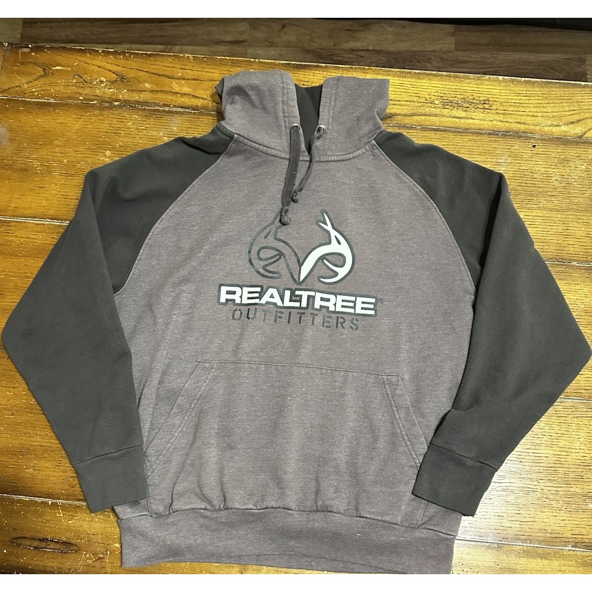 Realtree Outfitters Brown Sweter Sweatshirt Hoodie Mens M